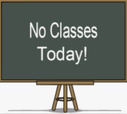 No classes